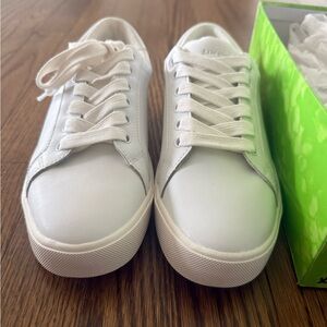 Sam Edelman White leather sneakers